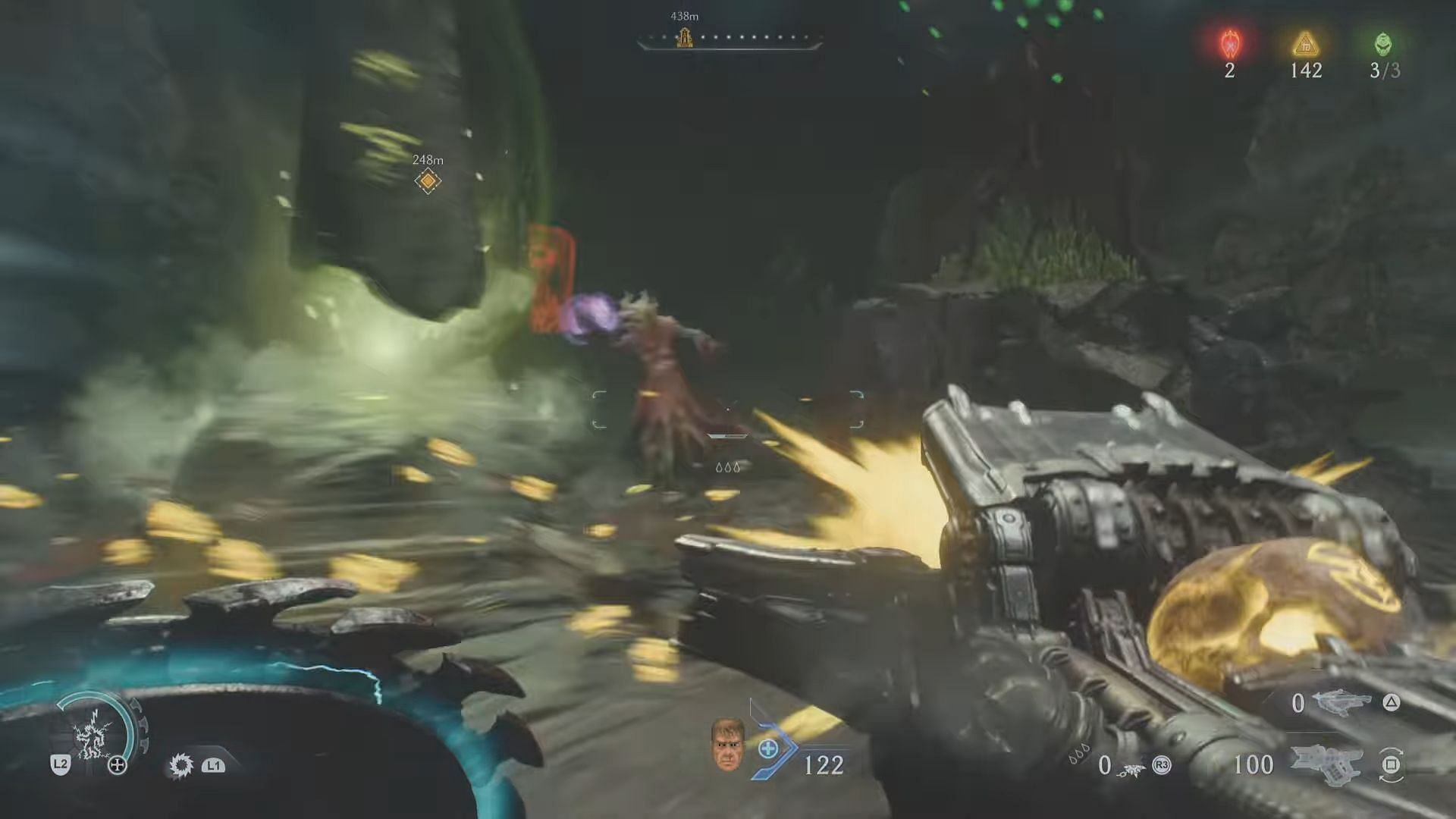 Combat before exfiltration (Image via Sportskeeda Gaming | Bethesda Softworks)